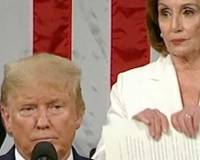 特朗普回应佩洛西退休:好事,恶女